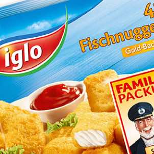 Die Marke iglo, die verschiedene Tiefkühlprodukte umfasst, sollte eine europaweites einheitliches Erscheinungsbild bekommen. 